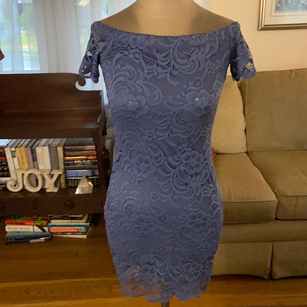 Off the shoulder dress